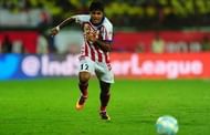 Pritam Kotal in an ATK shirt